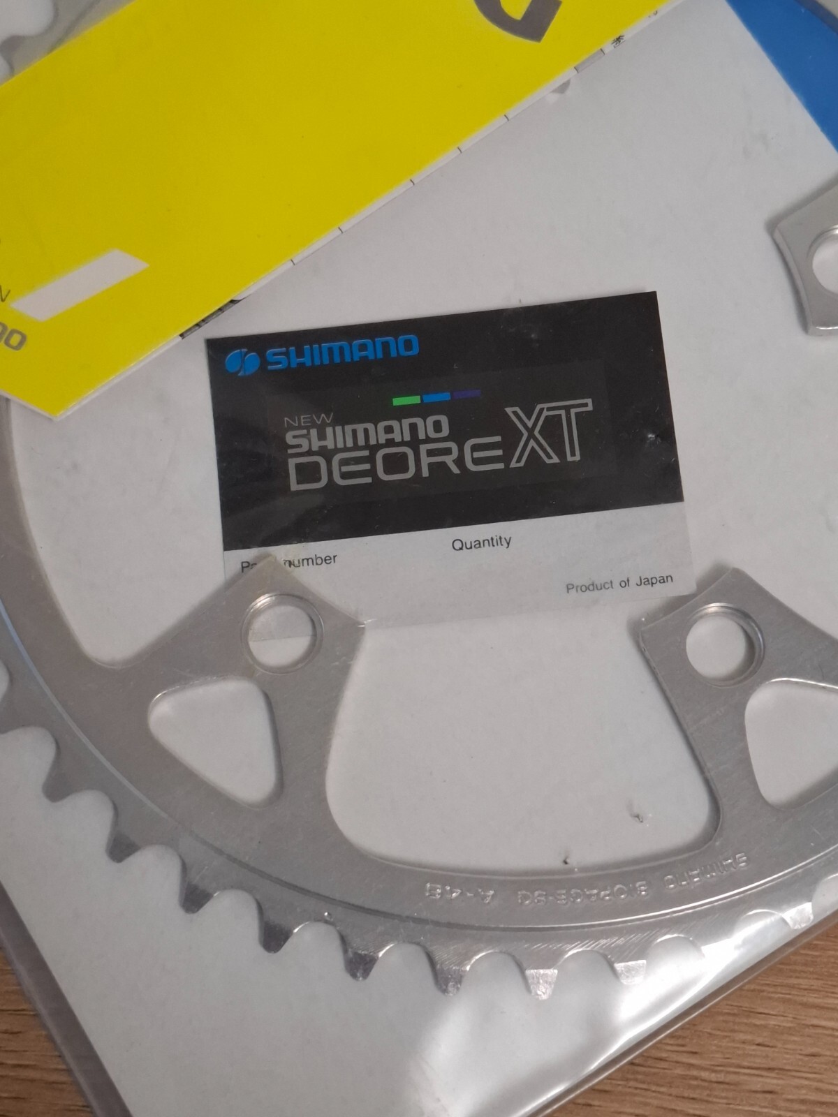Retro Bicycle Parts NIB NOS Shimano Deore XT Chainring Biopace 46T for FC-M730