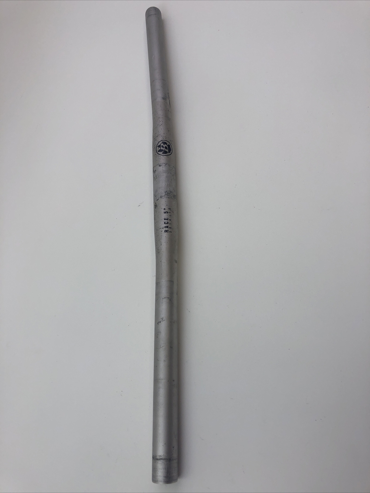 Vintage Bontrager Trek Flat Bar MTB 1996 Mountain Silver 25.4mm 560mm B05
