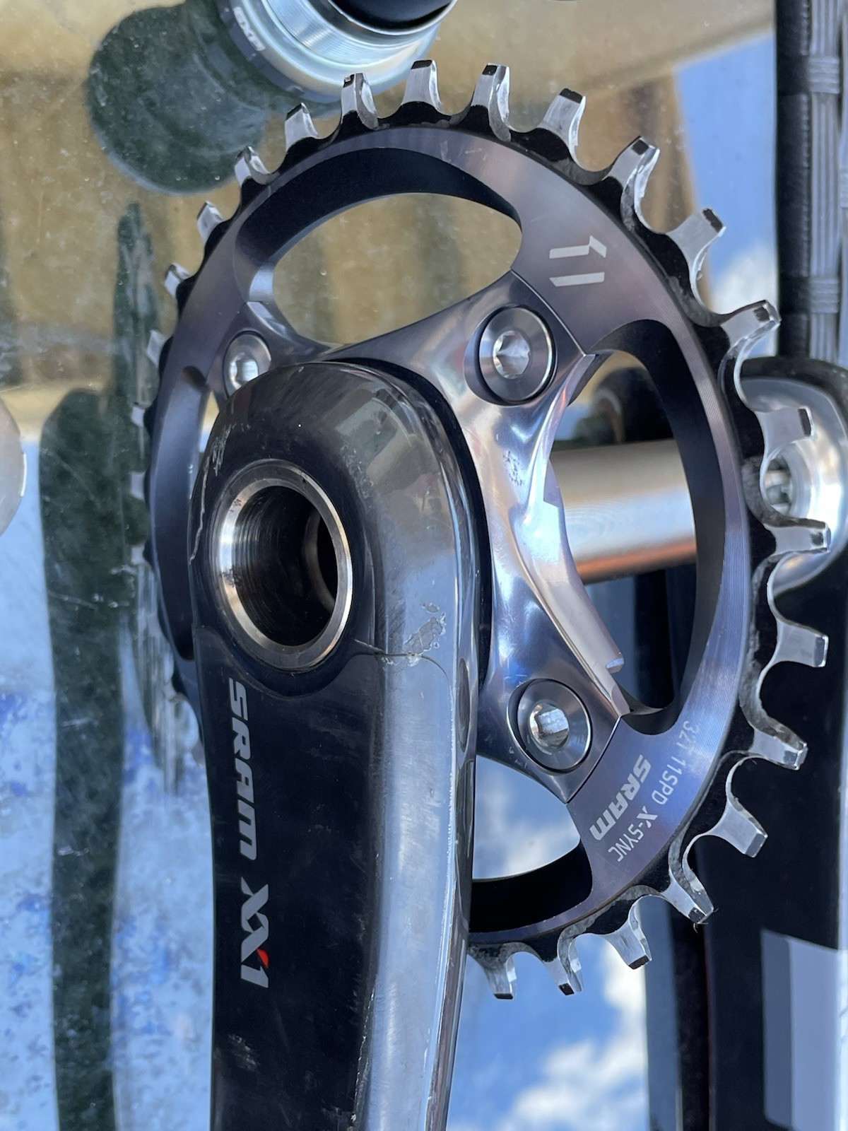 Sram XX1 1x 11-speed Groupset 175mm Crankset Derailleur Shifter Mountain Bike