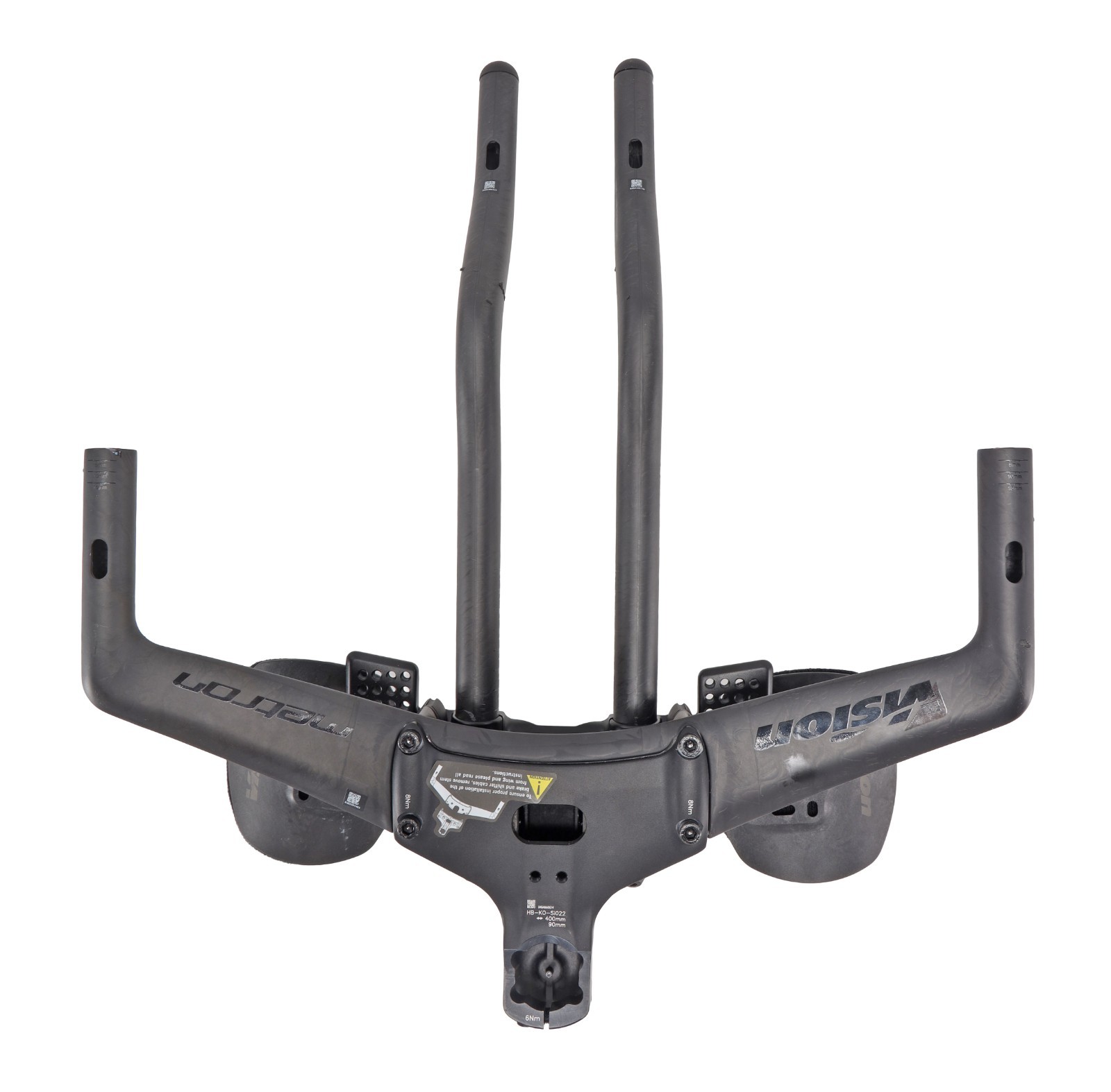 Vision Metron TFA Carbon Aero Handlebar System JS Extensions 90mm Stem Snakebite