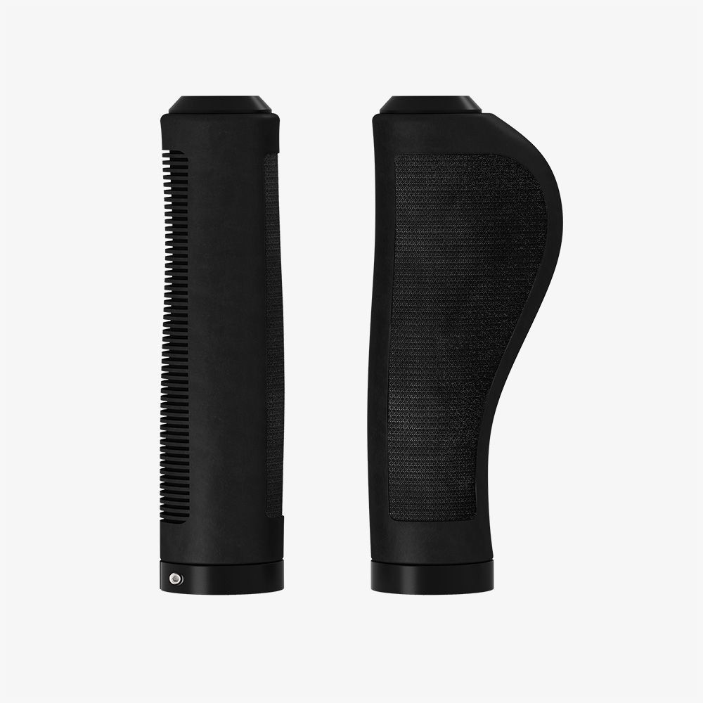 Ergonomic Rubber Grips – Brooks Ergonomic Rubber Grip – Black, 130/130mm – Grip