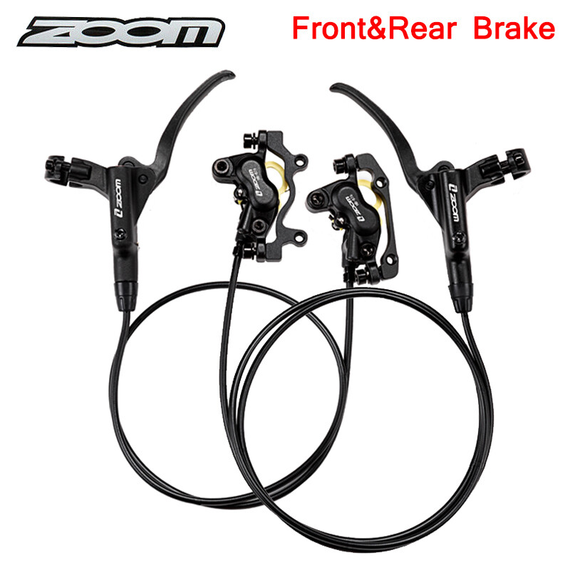 ZOOM HB876 4-Piston Hydraulic Disc Brake Mountain BMX Bike 160mm Floating Rotor