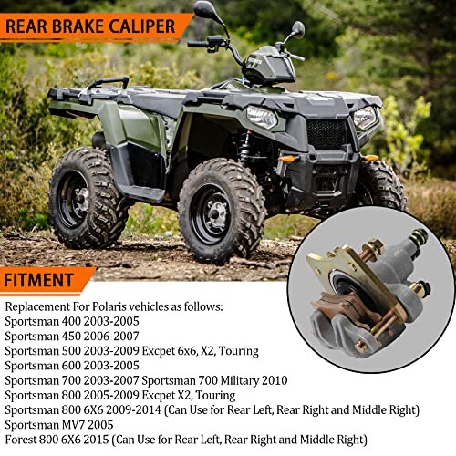 New Rear Brake Caliper Replacement For Polaris Sportsman 400 450 500 600 700