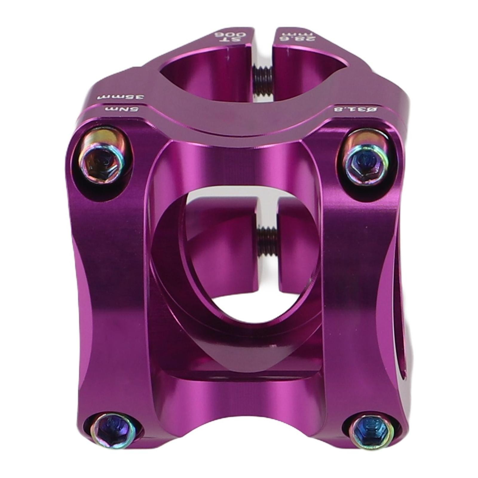 Mirror Polished DH AMEnduro CNC Bicycle Stem for Mountain Bikes 31 8mm