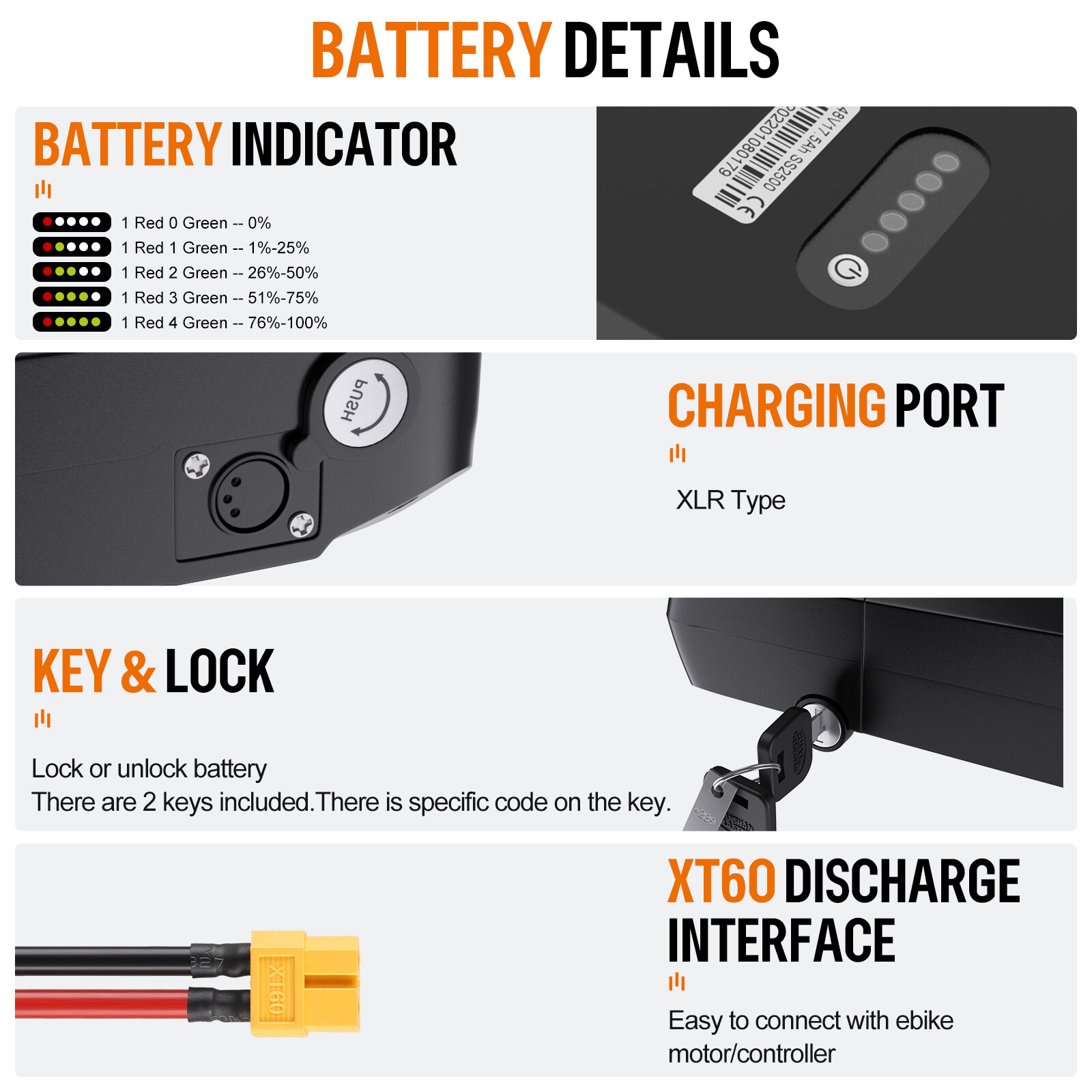 48V E-BIKE Li-oin Battery ebike 13AH-20AH Battery ebike Electric Bicycle Motor