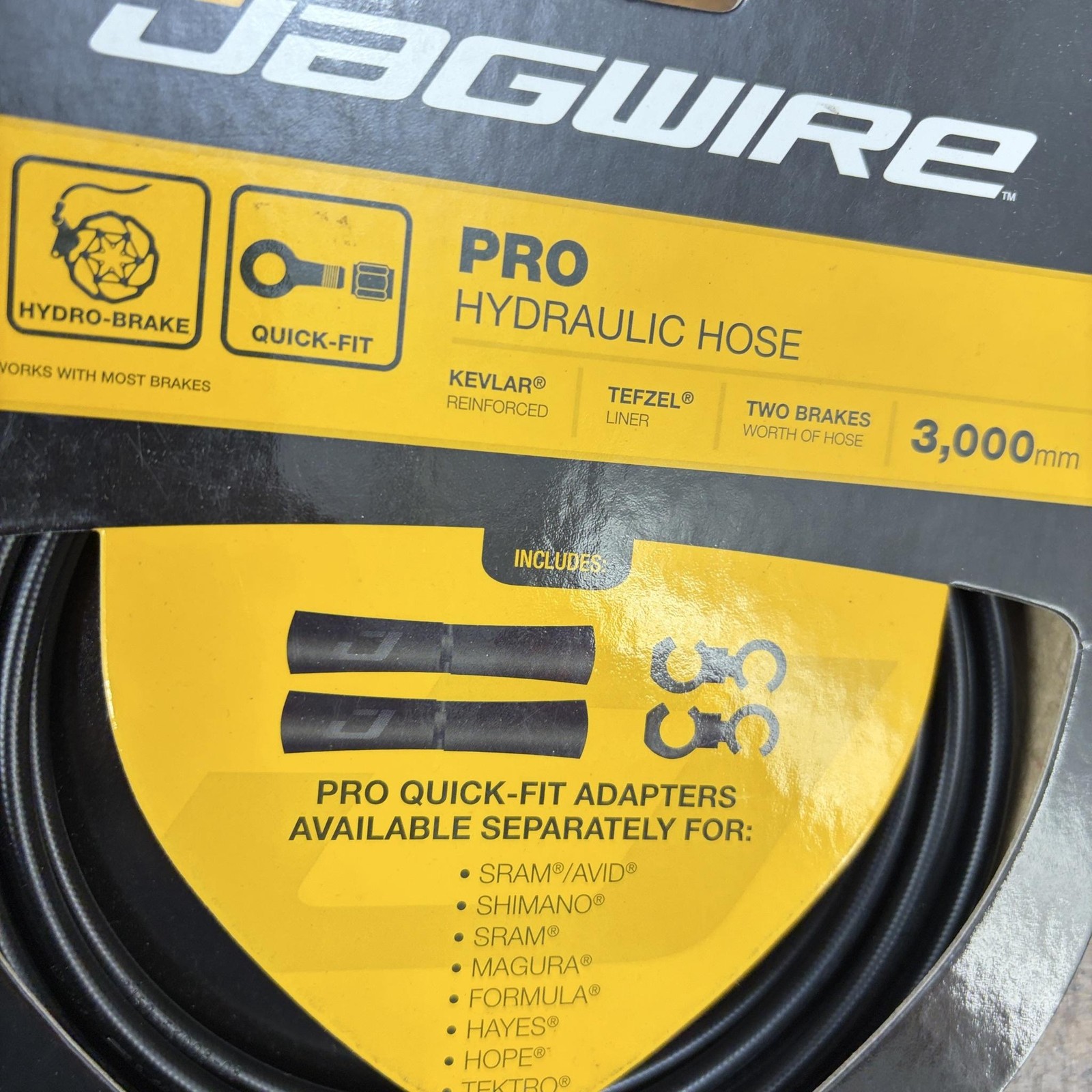 Jagwire Pro Hydraulic Brake Hose Housing 3000mm Black HBK400 Disc Bike Kit