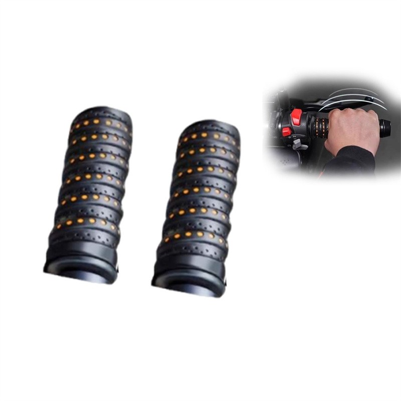3.6Ft Wrap-Around Motorcycle Grips,Anti-Slip Handlebars Grips With Air Vent Hole