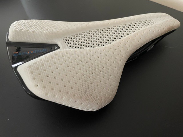 ExceedHub 3D Printed Bike Saddle – WHITE ***FREE SHIPPING***