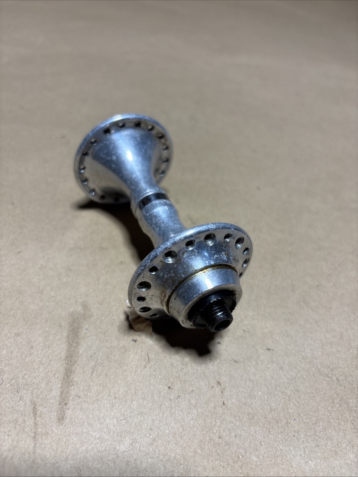 Campagnolo C-Record Era Low Flange Front Hub 36H 100mm Spacing Vintage Leroica