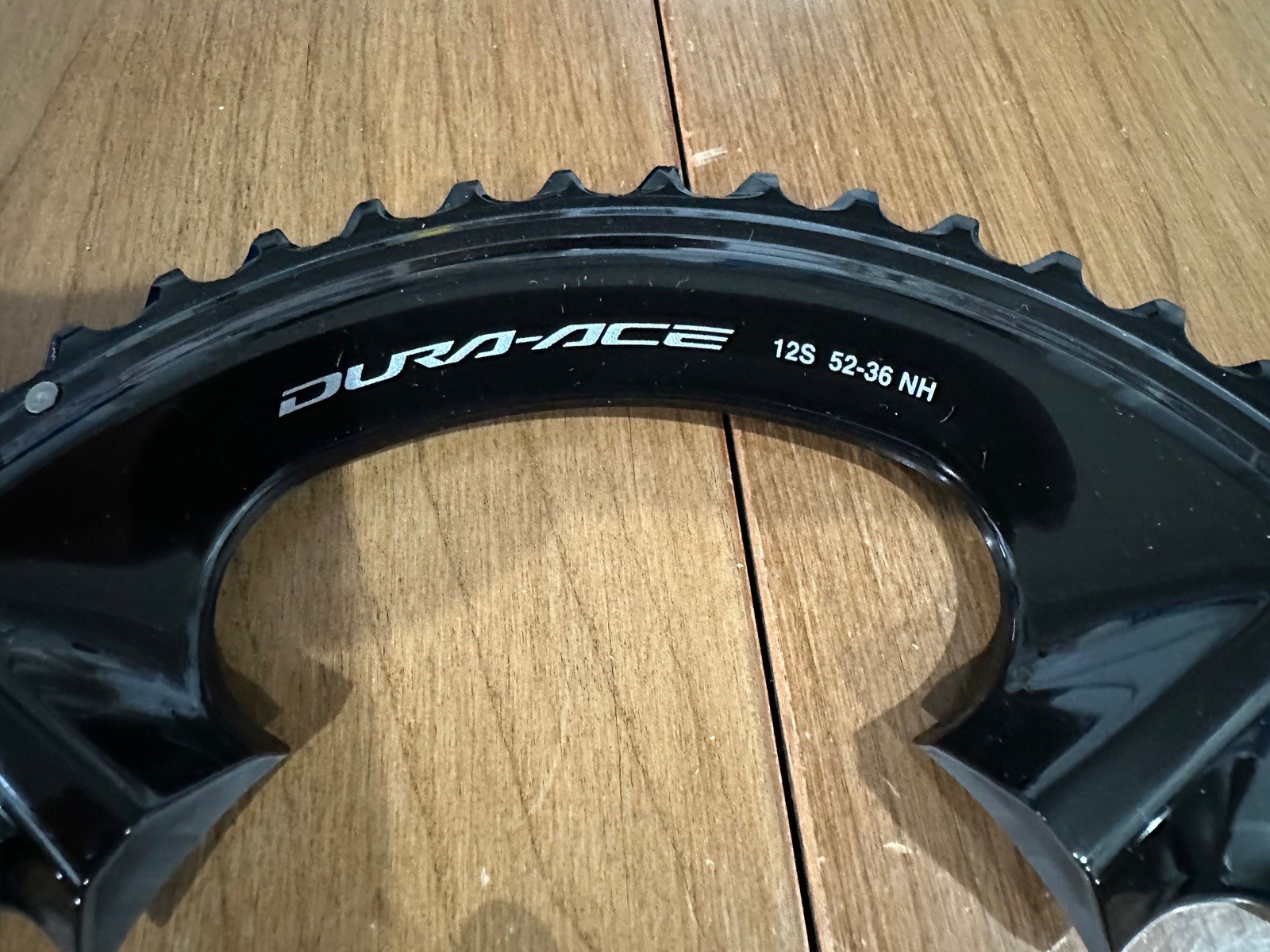 Shimano Dura-Ace FC-R9200 52t & 36t 52-36 NH Chainrings, 12-Speed 52/36 + Bolts