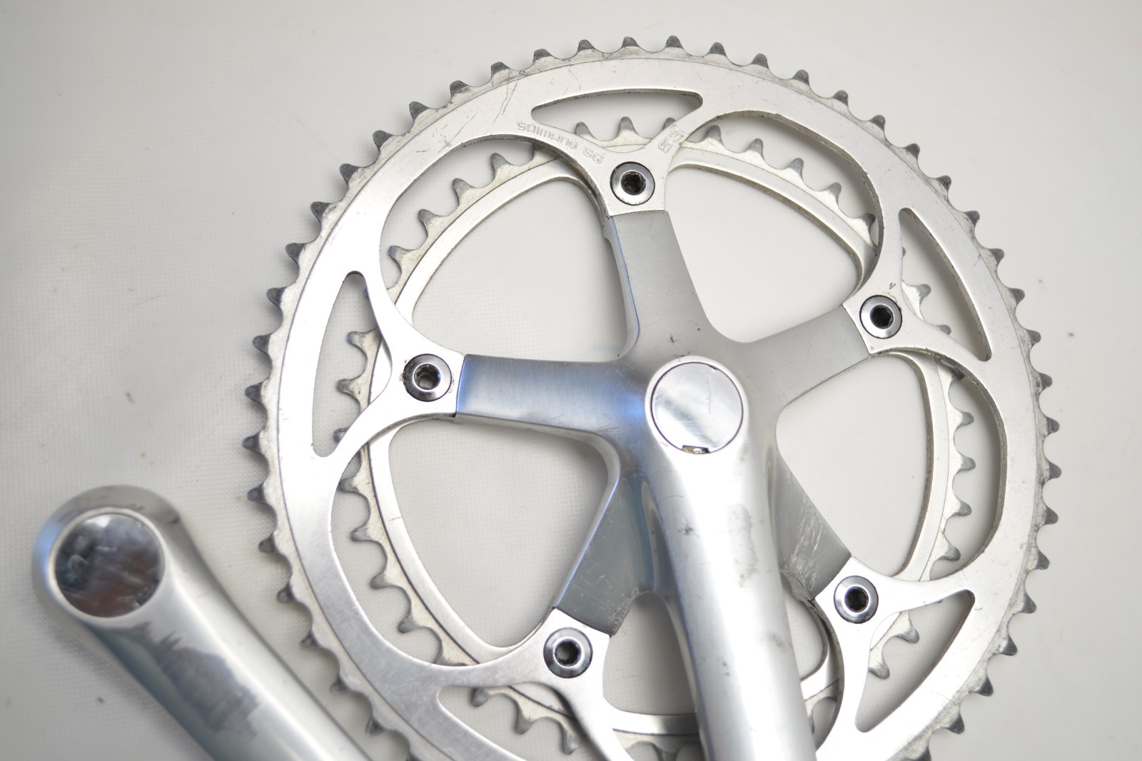 SHIMANO 600 ULTEGRA TRI-COLOR ROAD BICYCLE 170 MM SG-53/42 T CRANKSET FC-6400