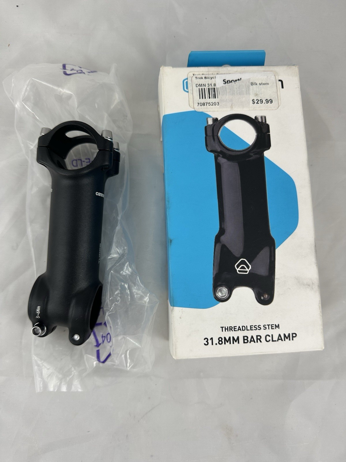 Dimension Threadless Stem 31.8 Bar Clamp Bicycle Steer Tube 110 Clamp 35 Angle