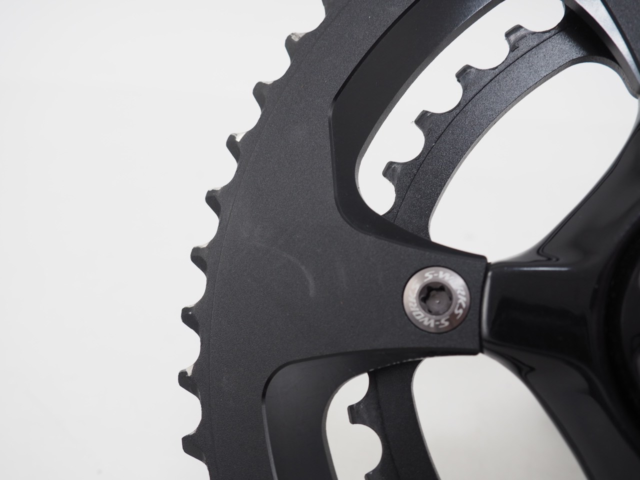 Specialized S-Works 172.5 Power Meter Carbon Crankset w/ 52/36 Praxis Charinring