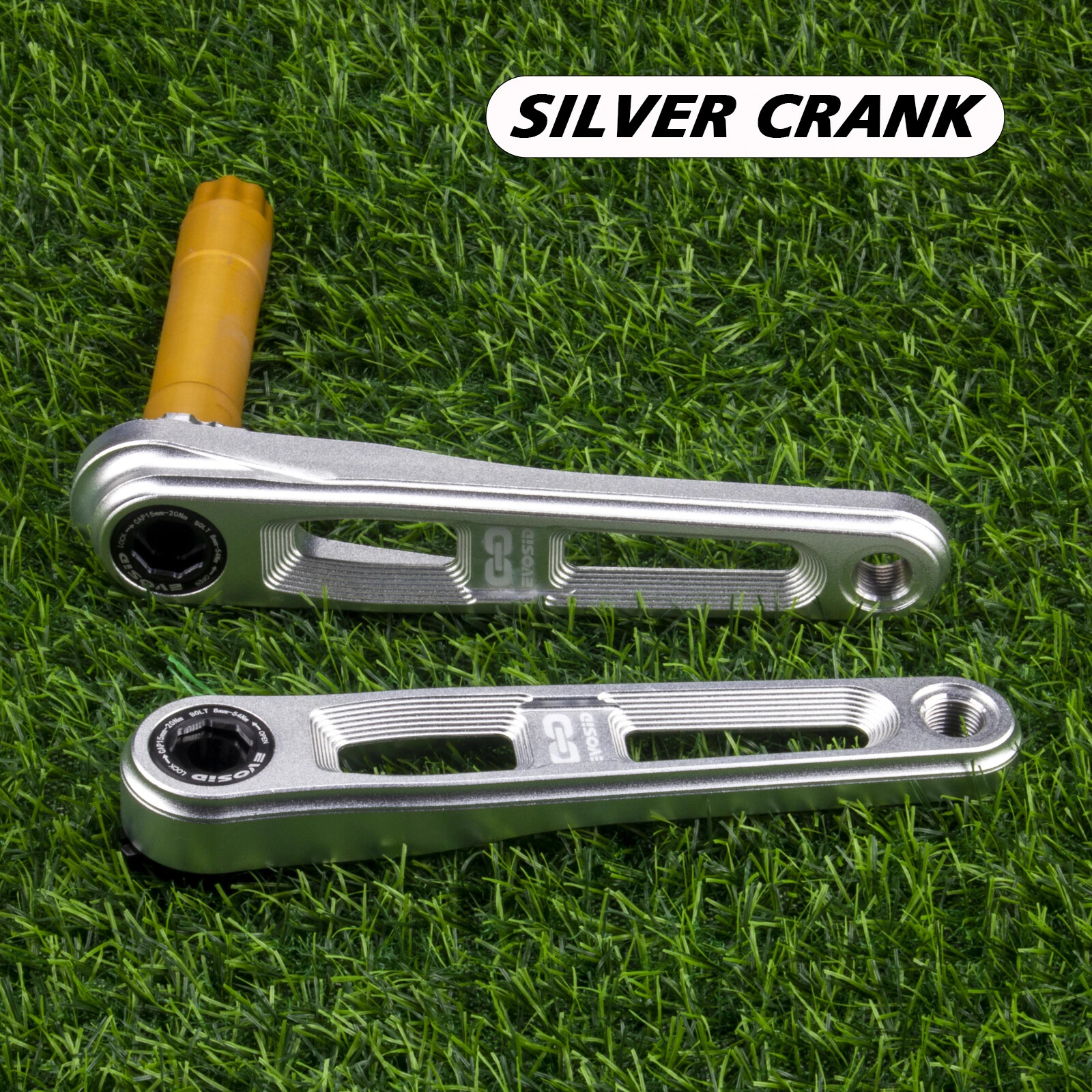165mm Folding Road Bike Crank 52-36T 12 Speed 2X Chainring with Bracket Crankset
