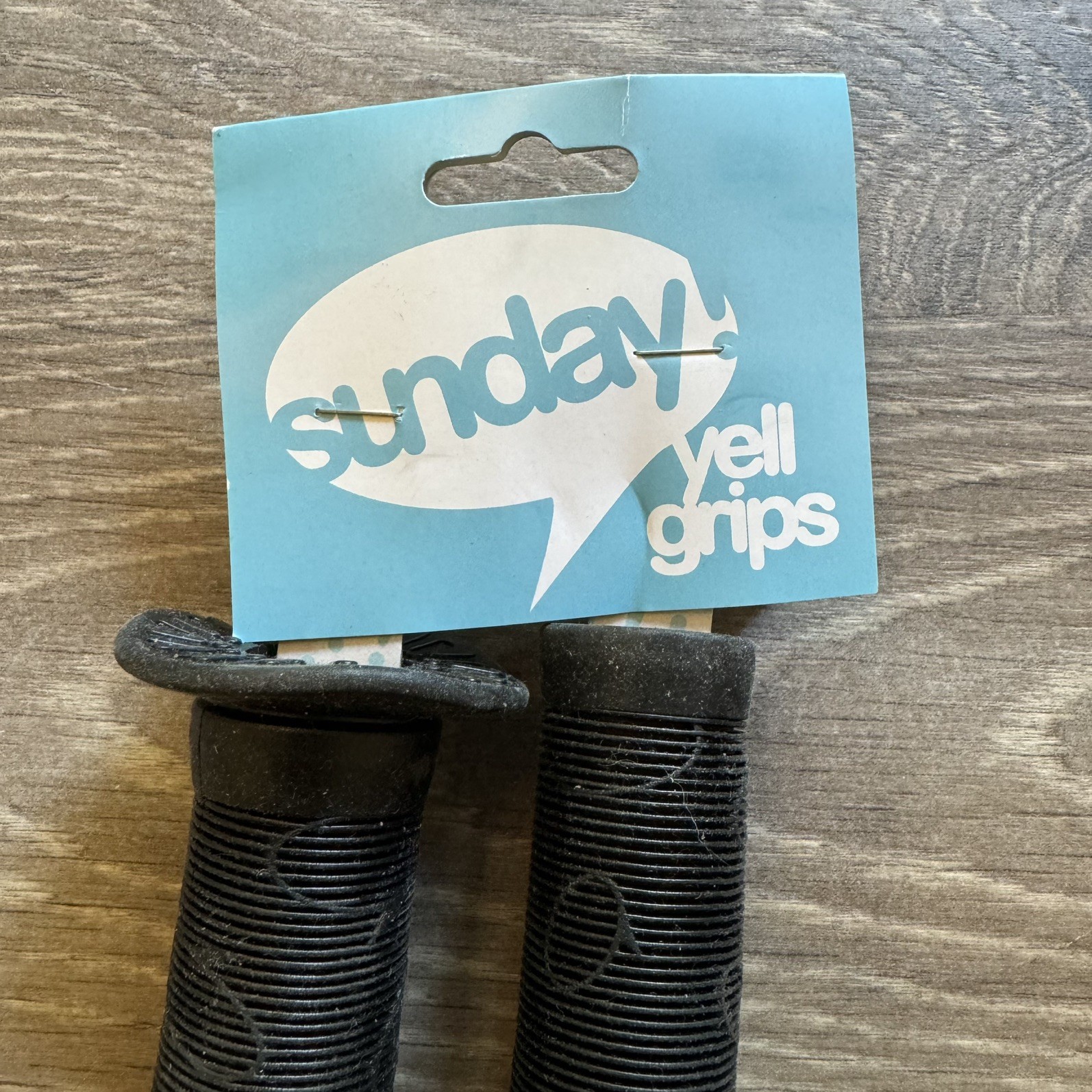 RARE DISCONTINUED Sunday BMX Yell Grips – Black