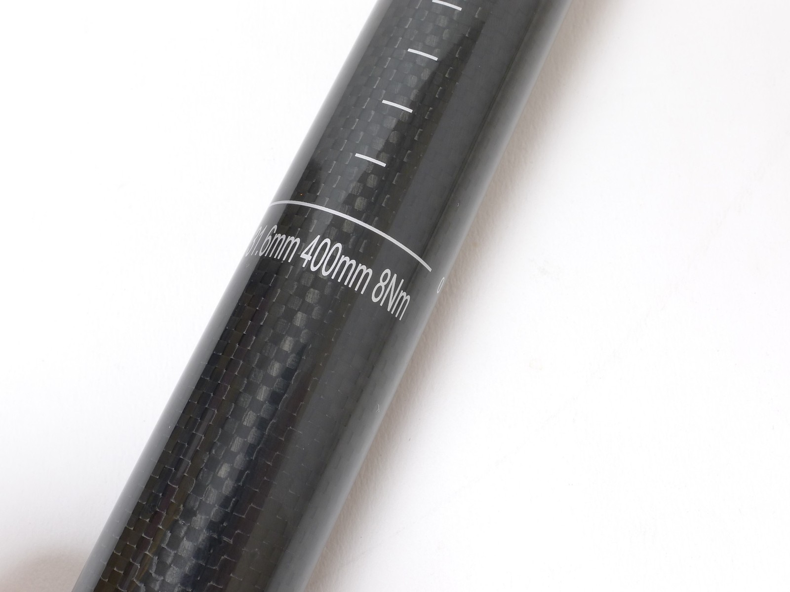 mr-ride 31.6x400mm 150g Climax SP02C 3K gloss carbon Seat Post Ti Hardware black