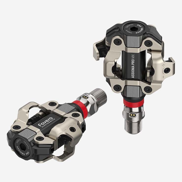 Favero ASSIOMA PRO MX-2 Dual-sided Power Meter Pedals with Power Bank Bundle