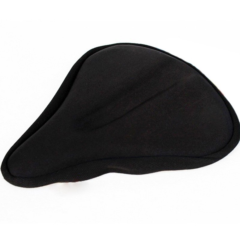 Soft Pad Saddle Gel Seat Comfort Wide Big Bum Bikes Bicycle Extra Sporty Covers