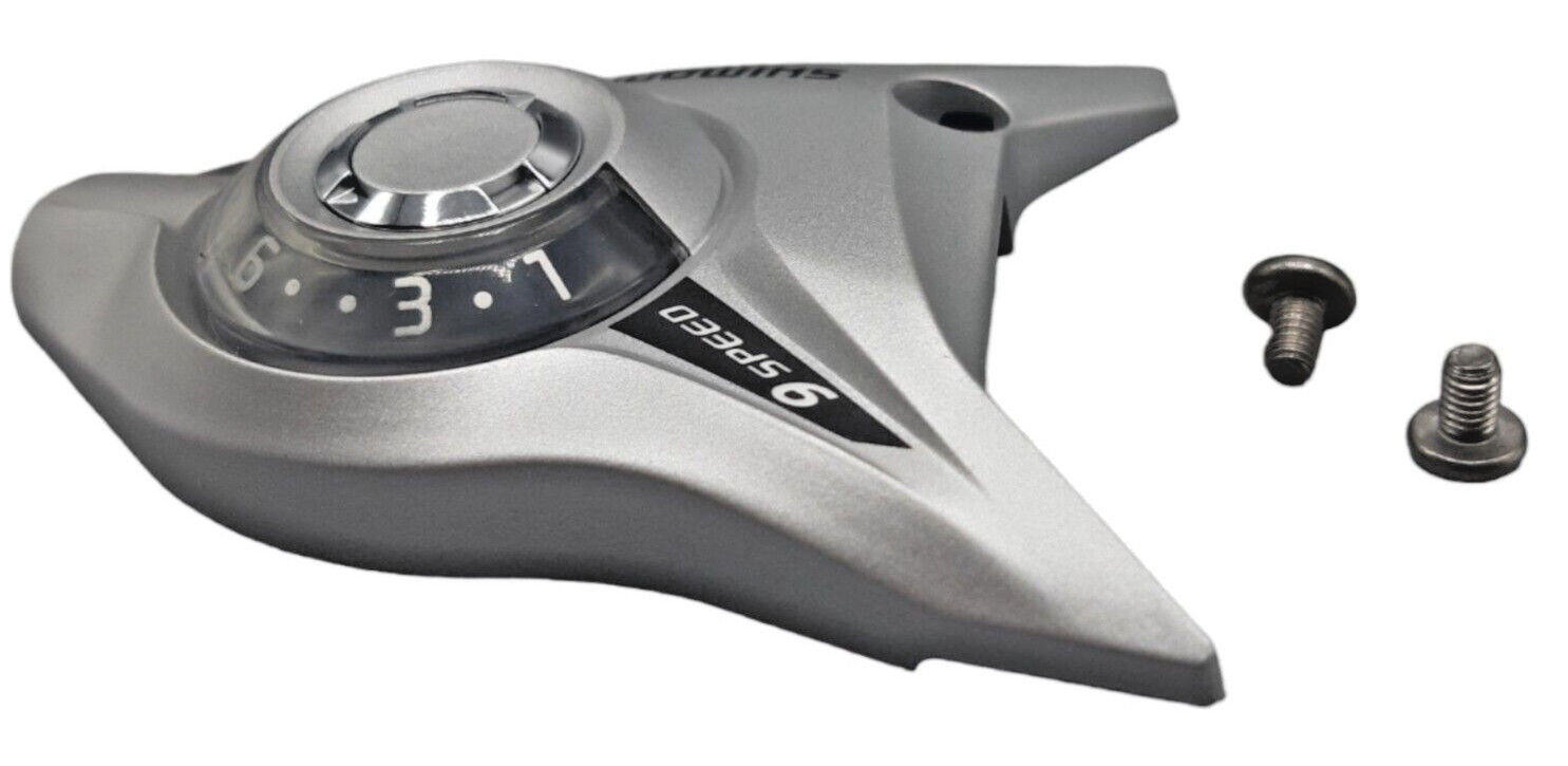 Shimano ST-EF51 Gear Indicator Cover RIGHT Silver Top 9-Speed Shifter NEW