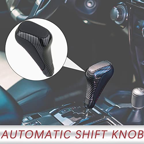 TQPONLY Automatic Gear Shift Knob Compatible with 2012-2023 Toyota Carbon Fiber