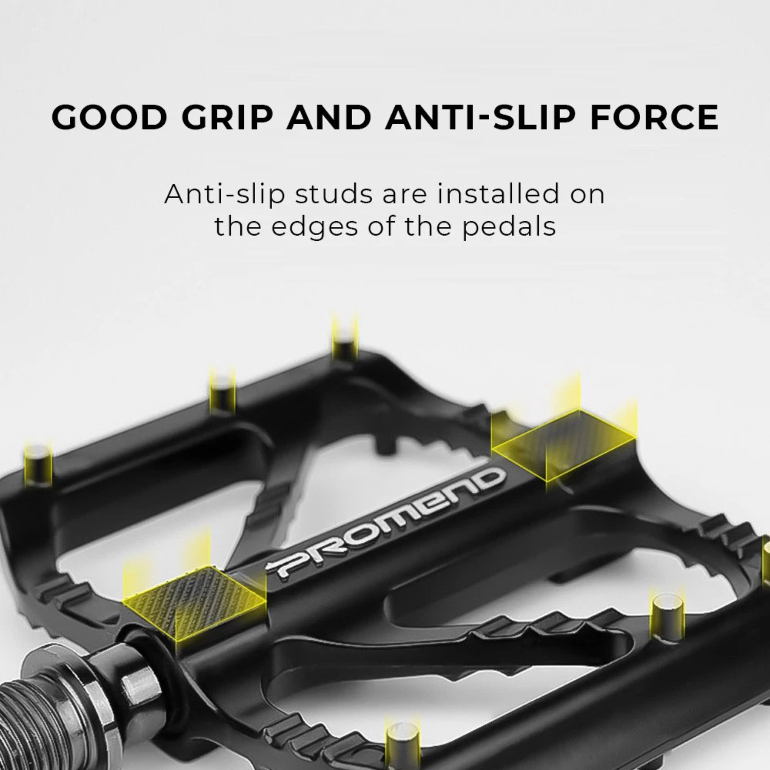 PROMEND Bicycle Pedals R27 M29 Aluminum Alloy Flat Pedals MTB Road Bike BMX