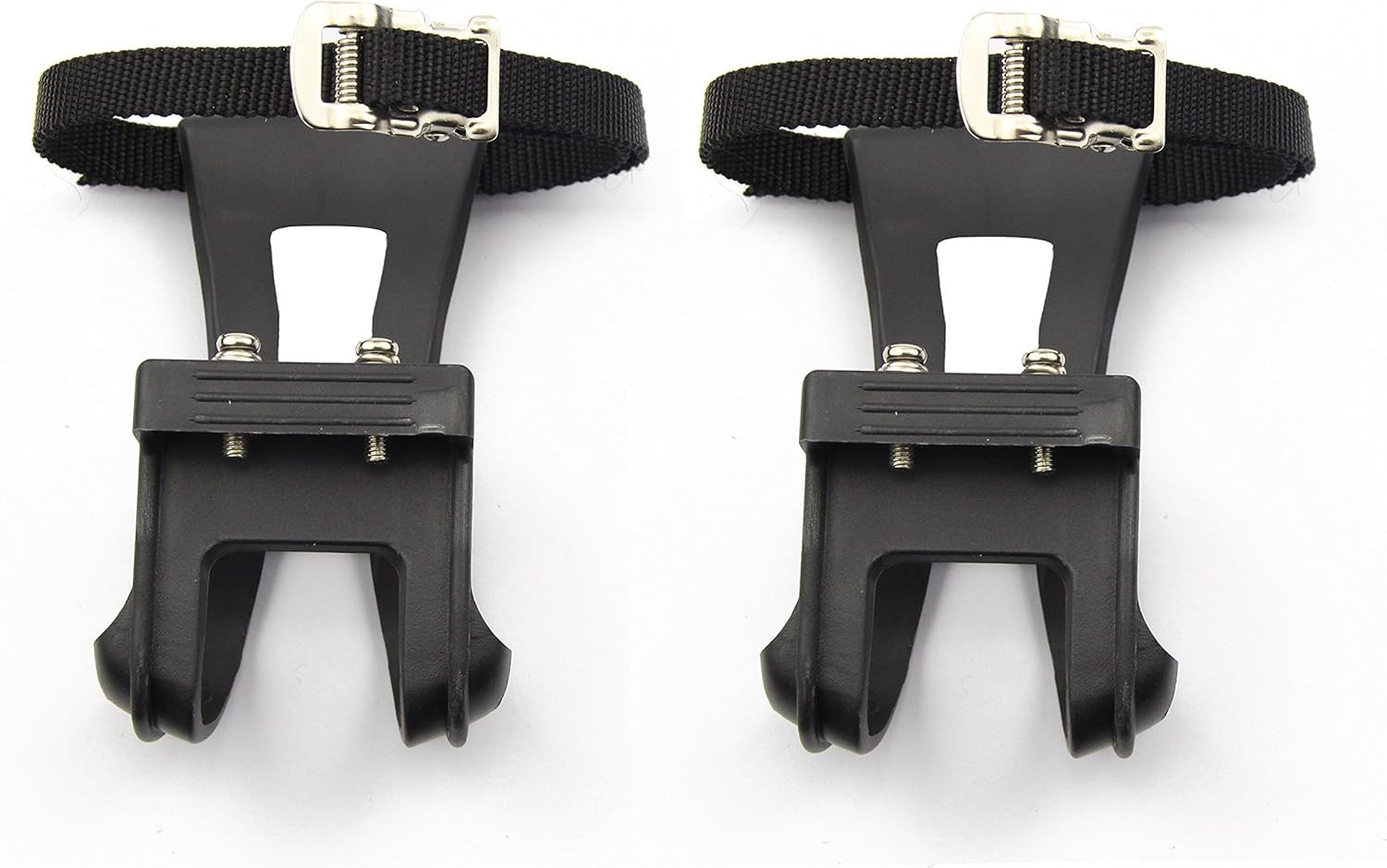 Bike Pedal Toe Clips Straps Nylon MTB Road Bicycle Foot Cage Universal Fit