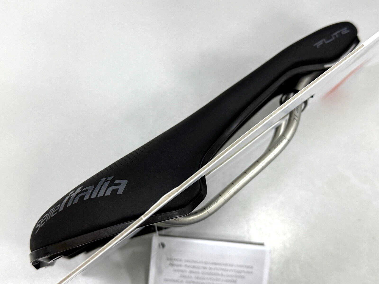 Selle Italia Flite Boost Gravel Ti316 Superflow S3 135x250mm Saddle Black