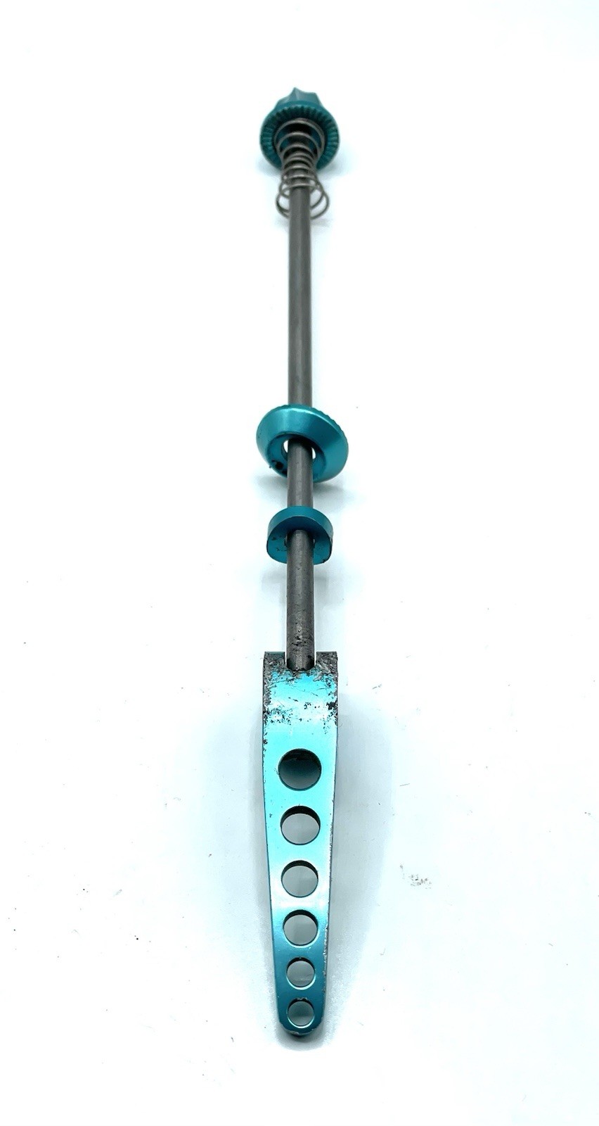 Titanium Quick Release Skewer Rear QR Turquoise Anodized Vintage MTB