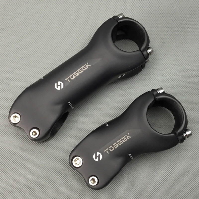 TOSEEK Carbon UD Stem 17° Mountain MTB Road Bike handlebar Stems 31.8*70-130mm