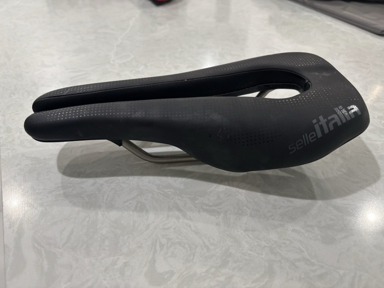 Selle Italia MAX SLR Gel Superflow Ti 316 Black Saddle MSRP $180