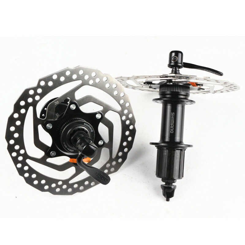 Shimano TX505 Hub Rotor 8 9 10 Speed MTB Bike Center Lock 32 Hole Bead Disc Hub