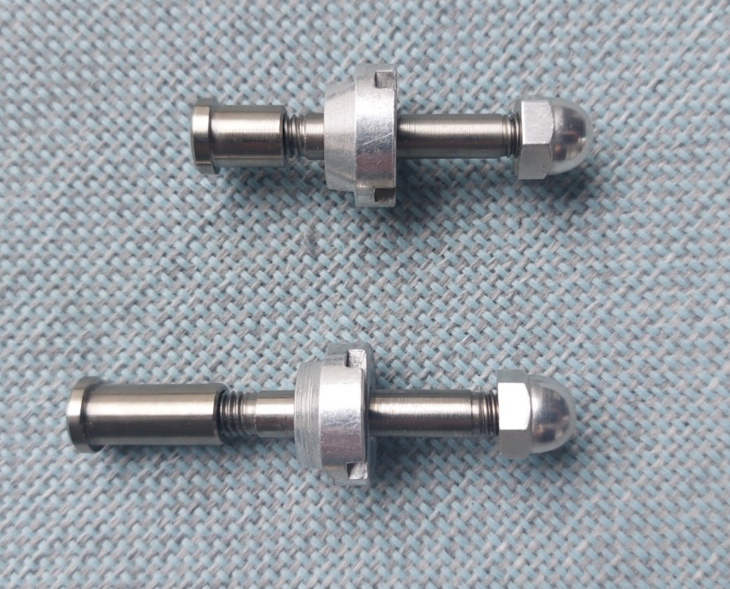 F.T. FT BOLOGNA FRONT & REAR BRAKE CENTER BOLTS FOR VINTAGE CAMPI BRAKES, NOS