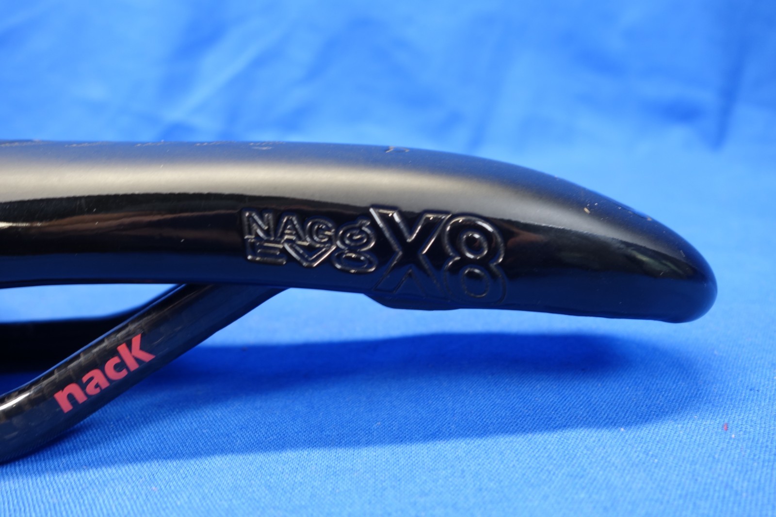 Prologo Nago Evo X8 132mm Width Bike Saddle, Bicycle Seat, Carbon Rails