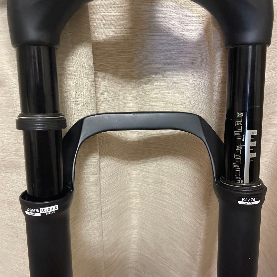Rockshox style fat bike suspension fork lightweight