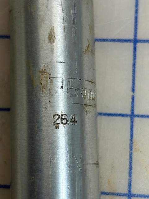 Vintage Strong Bike Seapost 26.4 x 215mm Setback Road Mountain
