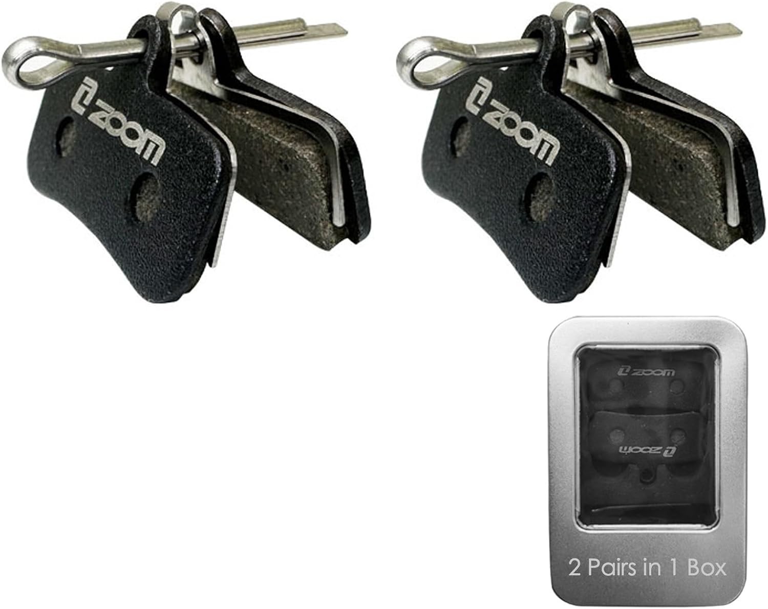 Zoom 4-Piston Semi-Metallic Brake Pads for Zoom HB876E XTR XT Surron SLX Saint