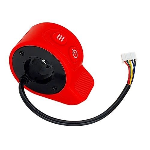 Electric Scooter Handlebar Control Switch 36V Power Mode Button 5-Pin 22.2mm