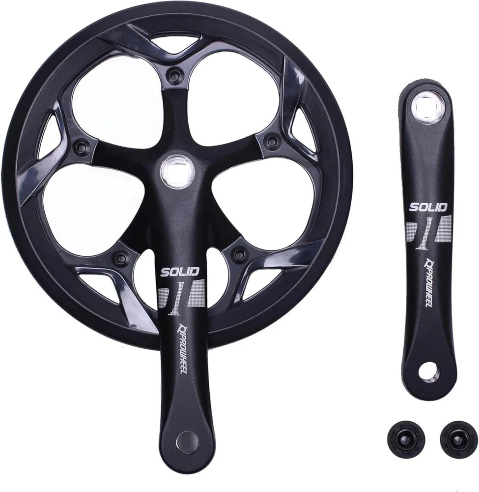 130MM BCD 52T Bike Crankset,165Mm/170Mm/172.5Mm/175Mm Crank Arm Set,Chainwheel a