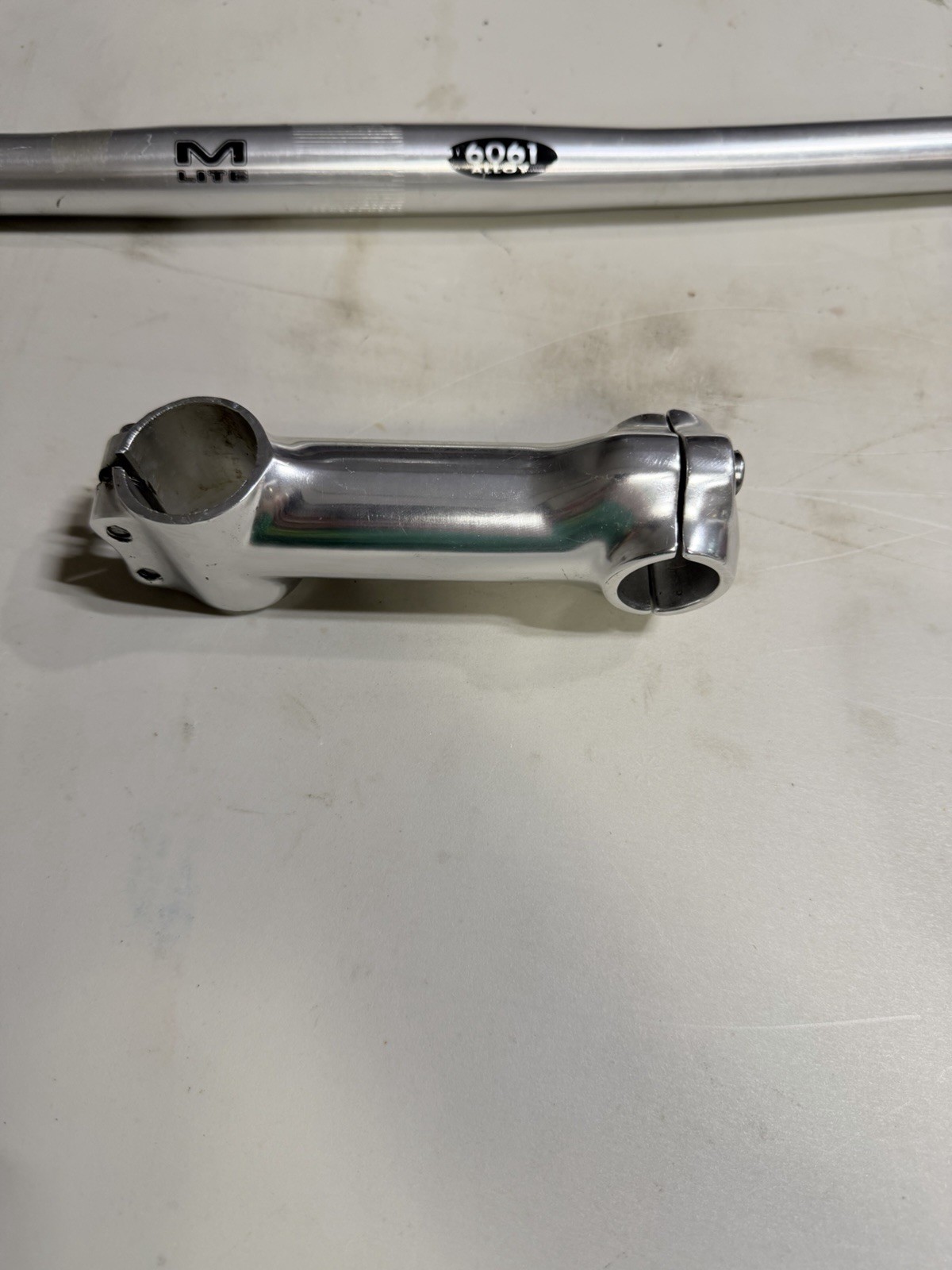 Marin Lite Vintage Aluminum Handlebar and Stem. In Used Condition