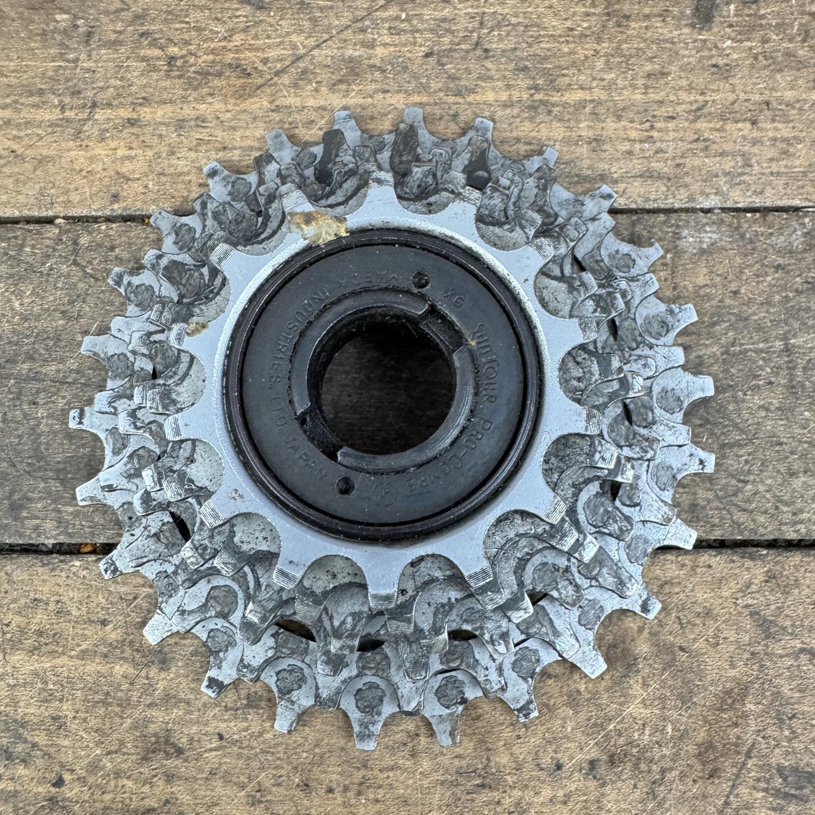 Vintage Suntour Pro-Compe Freewheel 6 Speed 14-26T 26T Steel Maeda Japan
