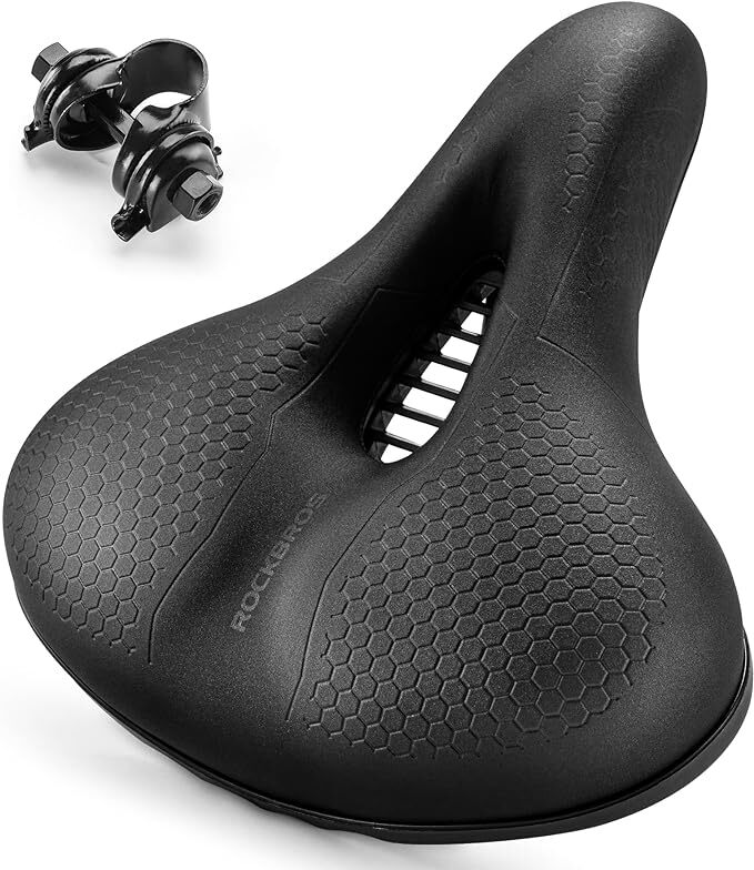 ROCKBROS Comfortable Seat with Dual Shock Absorbing Ball Memory Foam Waterproof
