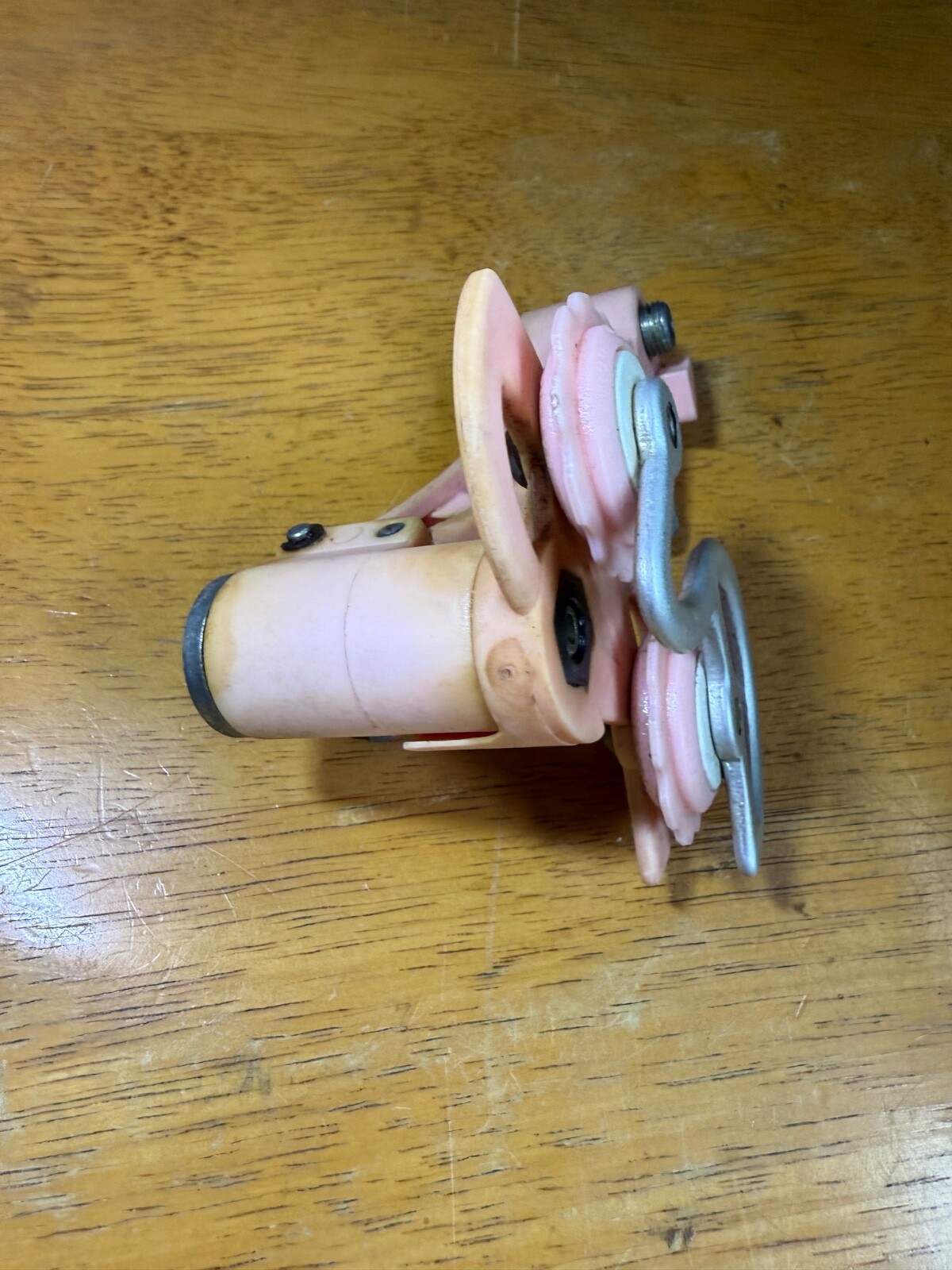 Ofmega Mistral Pink Short Cage Rear Derailleur Vintage made in ITALY CAMPAGNOLO