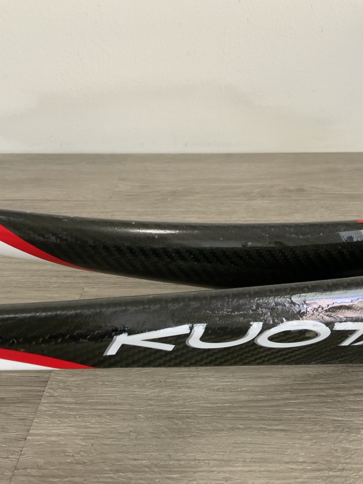 KUOTA CARBON FORK 700C TAPERED STEERER 258 MM LENGTH 398 GRAMS