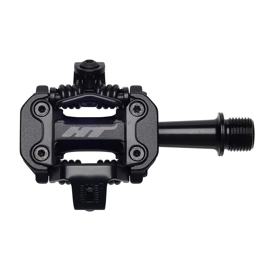 HT Components M2 Leopard M Pedals, Body: Aluminum, Spindle: Cr-Mo, 9/16»,