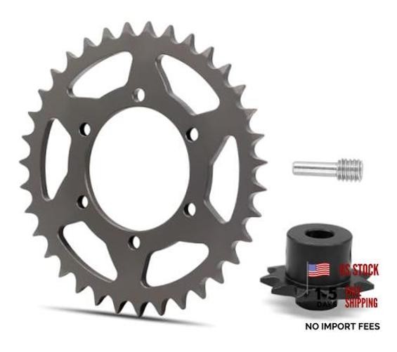 7075 Aluminum Front & Rear Hub Chain Sprocket Upgrade Parts for LOSI 1/4″