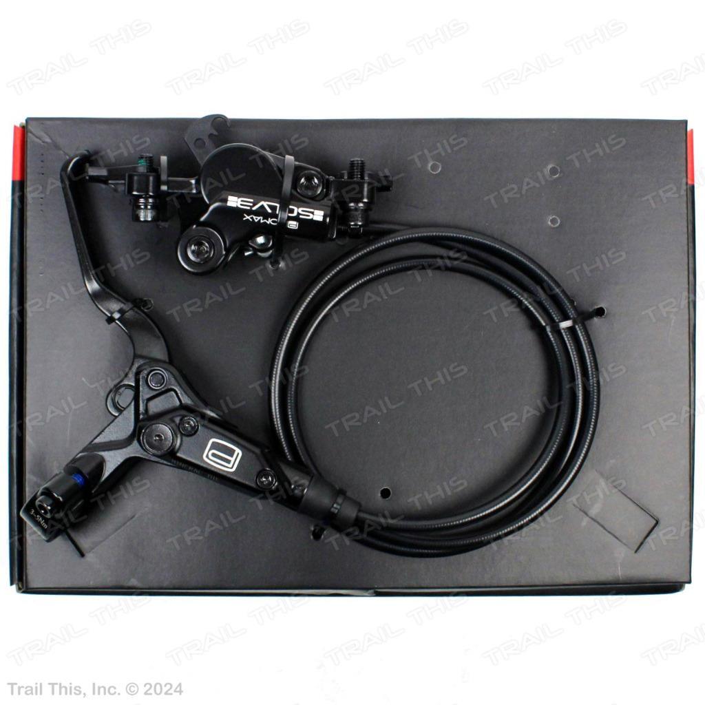 Promax Solve Hydraulic Bicycle Disc Brake and Lever Set Left/Front Post Mount