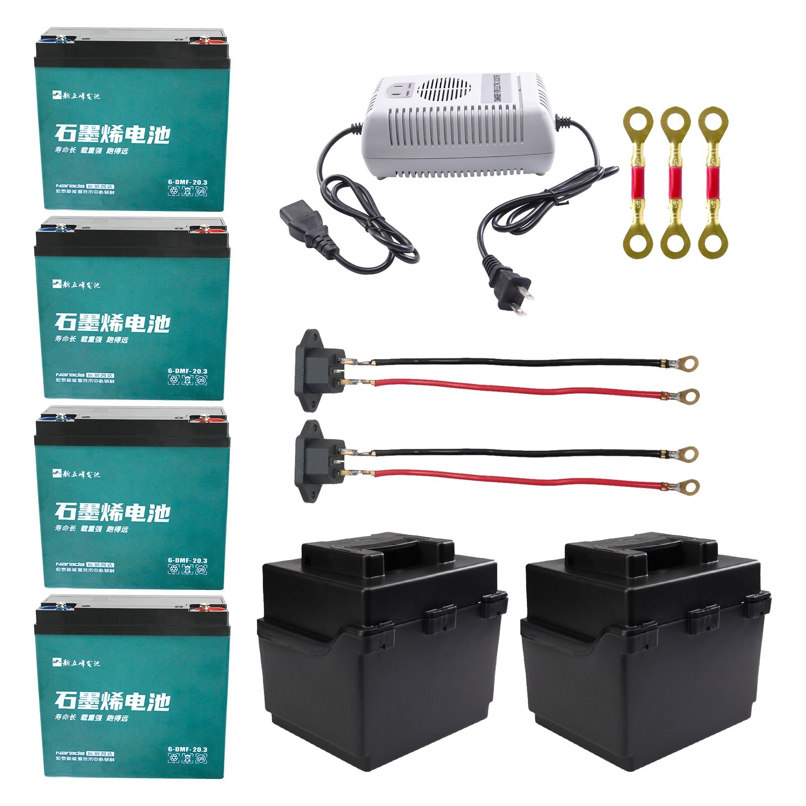 12V 20Ah 6-DZM-20 Battery 6-DZF-20 6-DMF-20 GoKart E-BIKE ATV Scooter Wheelchair