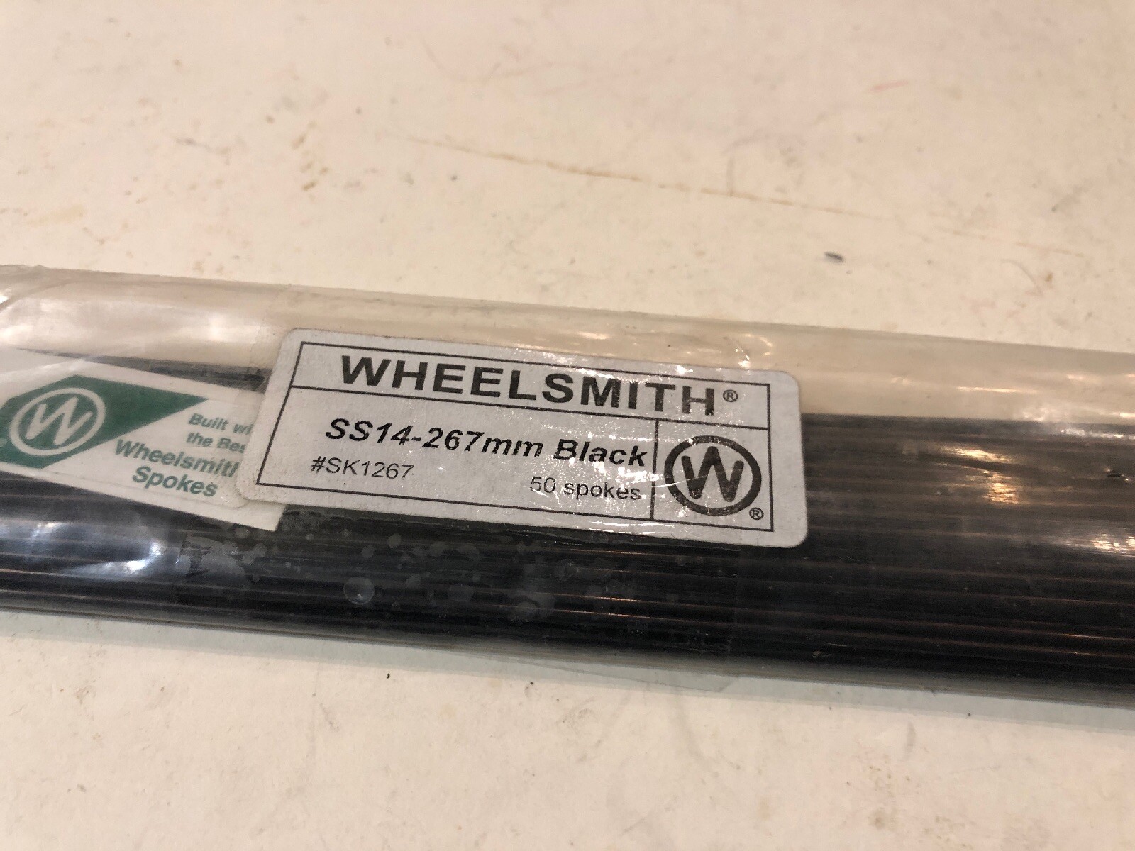 Wheelsmith SS 14-267 mm Black Spokes