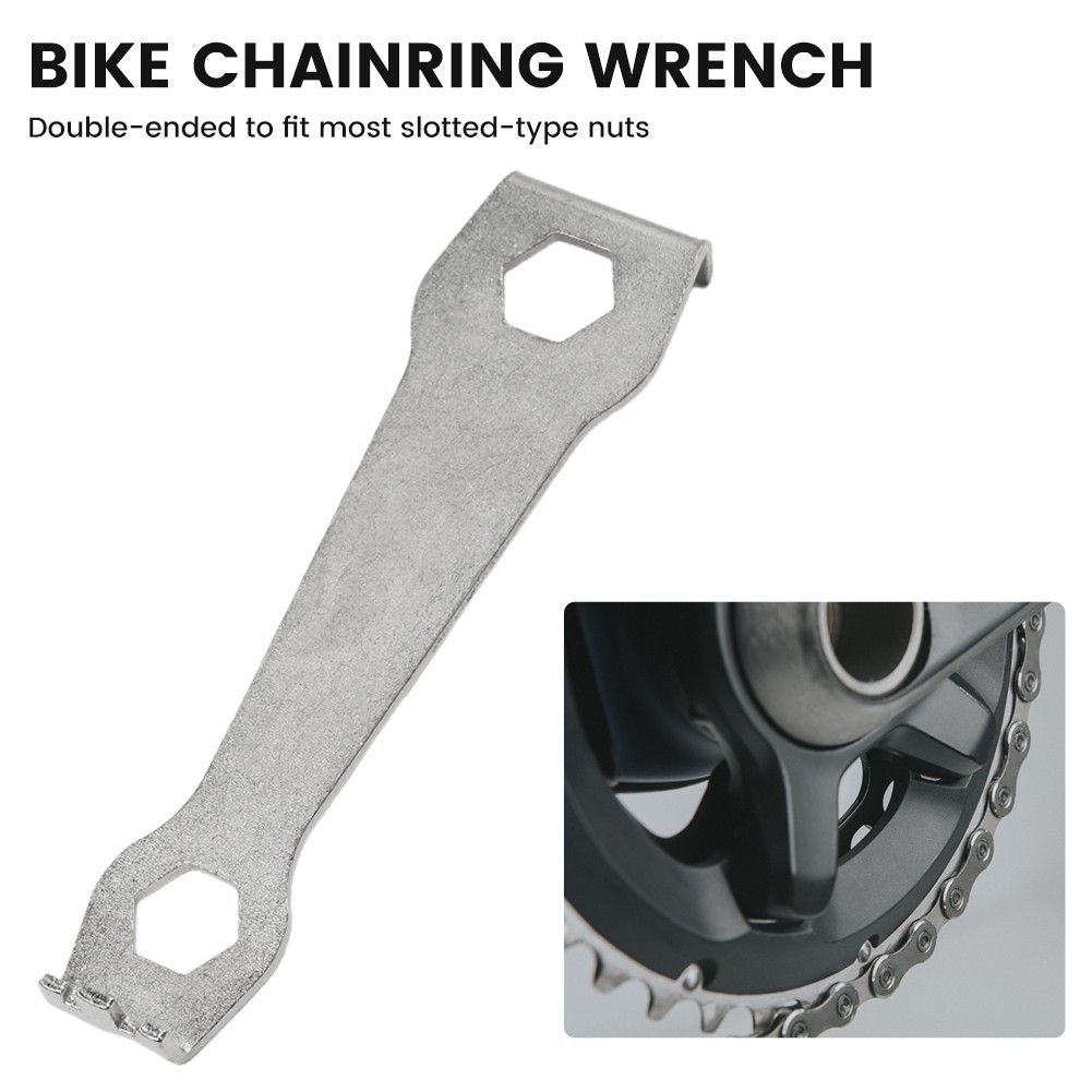 4 Bicycle Chainring Crankset Bolt Nut Screw Wrench MTB Road Bike Removal Tools
