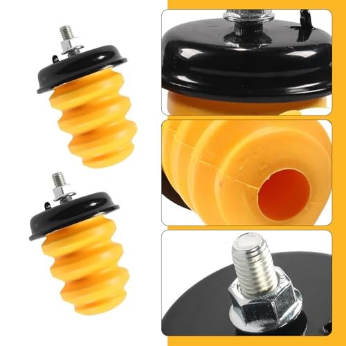 2 PCS Rear Axle Bumper with Nuts – Crack-Resistant OEM Jounce Bumper